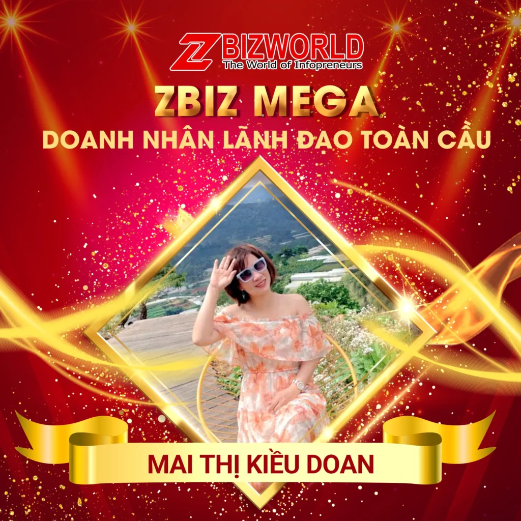 Doanh Nhân Lãnh Đạo Toàn Cầu Mai Thị Kiều Doan